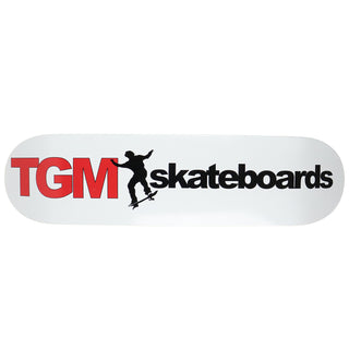 TGM Skateboards Logo Canadian Maple Skateboard Deck - Choose Size/Color