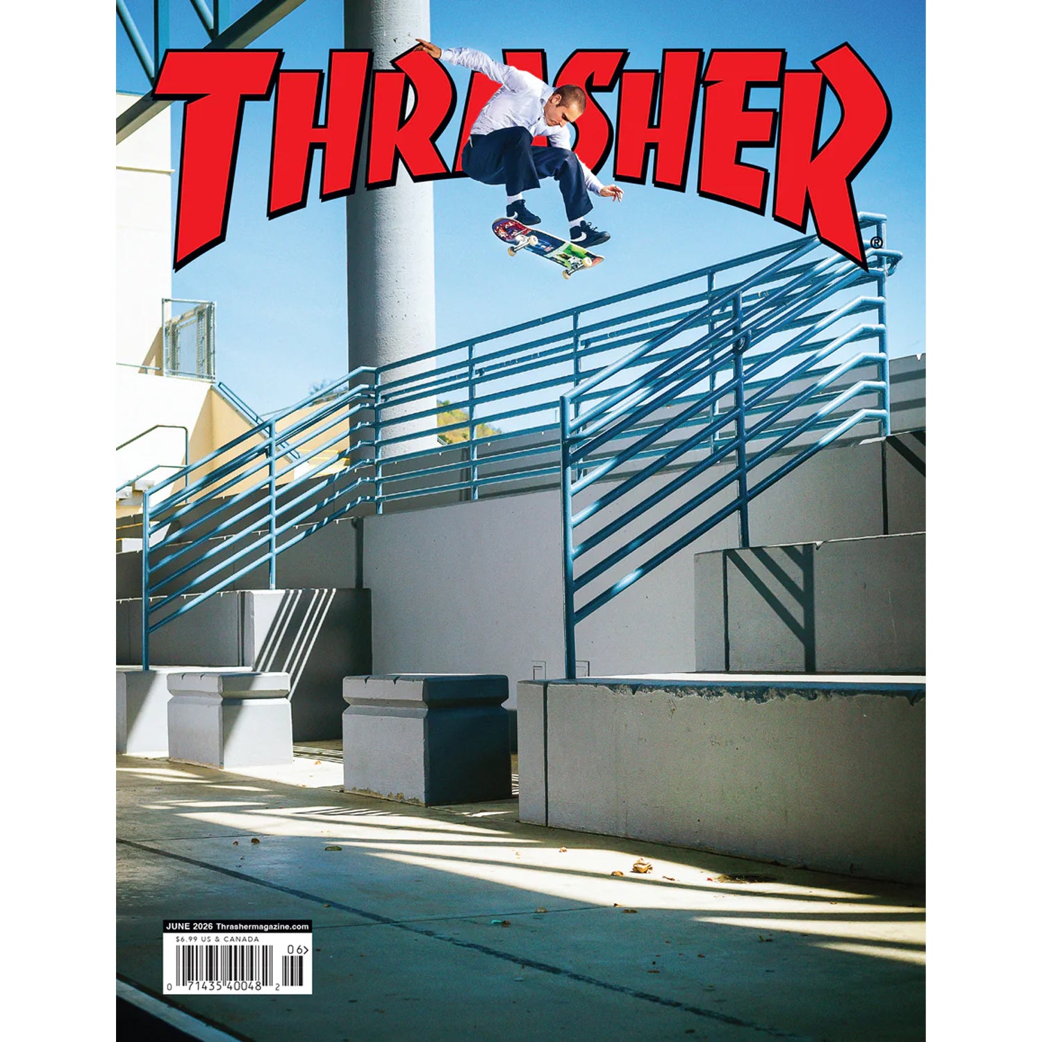 Thrasher Magazine June 2026 – TGM Skateboards