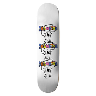 Thank You Skateboard Deck Outta Here White 8.625" x 32.375"
