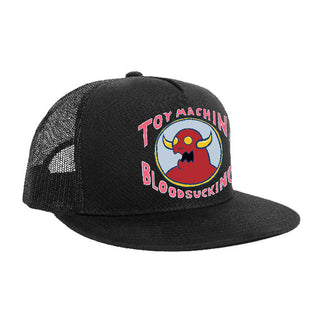 Toy Machine Skateboards Hat Tall Ho Monster Mesh Snapback Black