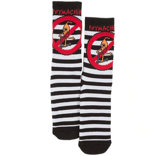Toy Machine Skateboard Sock No Scooter Multi