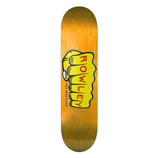 Toy Machine Skateboard Deck Rowley Fist Orange 8.5" x 31.75"