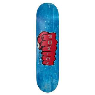 Toy Machine Skateboard Deck Rowley Fist Red/Assorted 8.5" x 31.75"