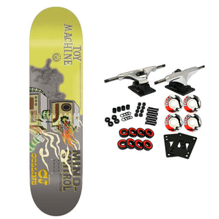 Toy Machine Skateboard Complete Collins Mind Control 7.75" x 31.25"