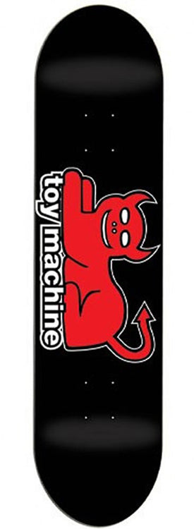 Toy Machine Deck Devil Cat Black 8.38" x 32.25"
