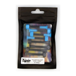 Tripin Skateboard Hardware 1.5" Phillips Sonic Blue