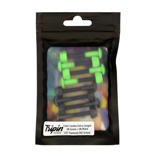 Tripin Skateboard Hardware 1.25" Panhead Sonic Green
