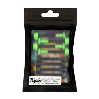 Tripin Skateboard Hardware 1.5" Panhead Sonic Green