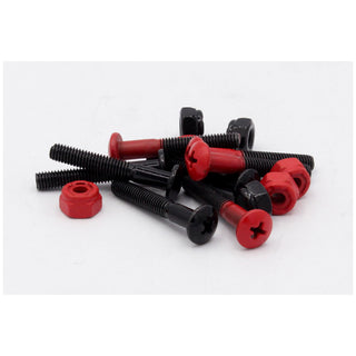 Tripin Skateboard Hardware 1.25" Panhead Hain-N Red