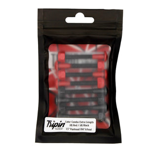 Tripin Skateboard Hardware 1.5" Panhead Hain-N Red
