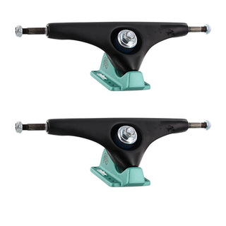 Gullwing Trucks Charger Black/Teal 10.0" Axle (Pair)