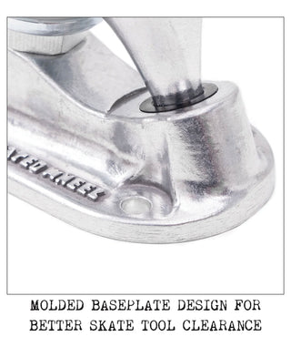 The Heated Wheel Micro Skateboard Trucks Polarizer 4.5" Axle Roller Skate Style