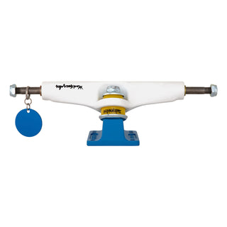 Independent Skateboard Trucks Stage 4 Pro Mark Gonzales Flat White Blue 151 (8.625") Pair