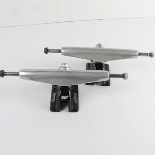Gullwing Charger Longboard Trucks Old Stock Set 9" Axle Silver/Black