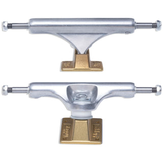 Slappy Skateboard Trucks ST1 Inverted Hollow Lights Gold 8.25"