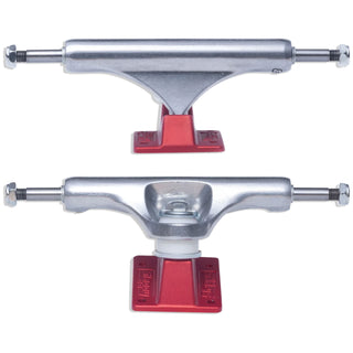 Slappy Skateboard Trucks ST1 Inverted Hollow Lights Red 8.25"