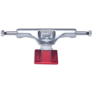 Slappy Skateboard Trucks ST1 Inverted Hollow Lights Red 8.25"
