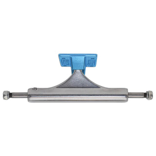 Slappy Skateboard Trucks Inverted Hollow Lights Ultra Low Kingpin 8.25" Silver/Light Blue