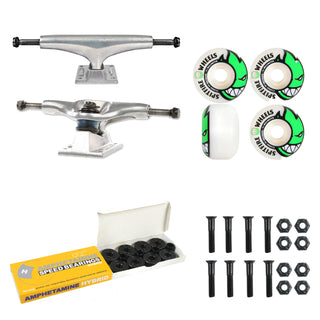 Thunder Trucks Silver 145 Spitfire 53mm Wheels / Bearings Package