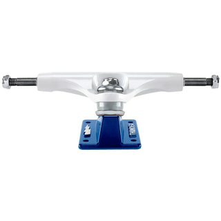 Thunder Skateboard Trucks Boxed Bolt Hollow Lights 148 (8.25") Opaque White/Blue Pair
