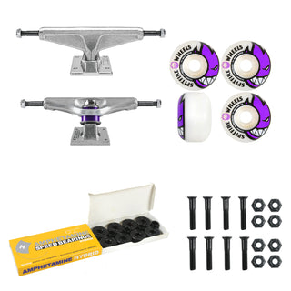 Venture Trucks 5.6 High Spitfire 54mm Wheels / Bearings Package