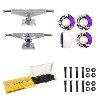 Venture Trucks 5.2 High Spitfire 54mm Wheels / Bearings Package