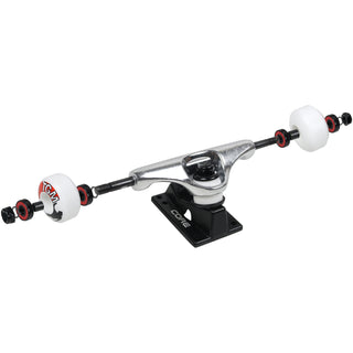 Krooked Skateboard Complete Quarter Snacks Get High Olive 8.25" x 31.5"