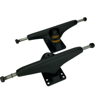 Tracker Skateboard Trucks Axis Hollow Kingpin Black 161mm (9.0") - Pair