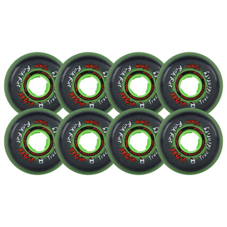Rink Rat Roller Hockey Wheels - True Identity XX 76mm 79A Green (8-Pack)