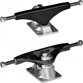 Mini Logo Trucks Black/Silver 8.0" Axle (Pair)