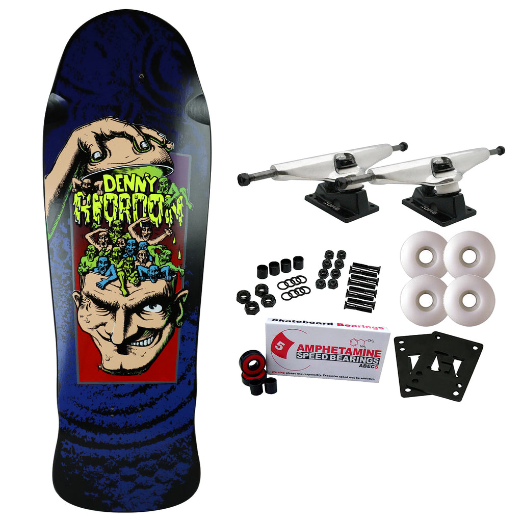 Toxic Skateboard Complete Denny Riordon Tan Face 10.25