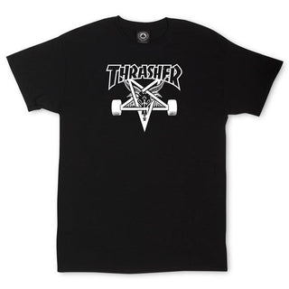 Thrasher Magazine Skateboard Shirt Skate Goat Black