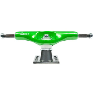 Tensor Skateboard Trucks Mag Light Glossy Green/Gunmetal 5.25 (8.0" Axle) Pair