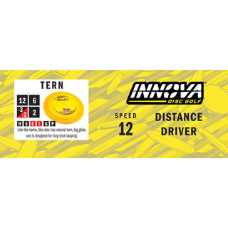 Innova Disc Golf Proto Glow Champion Tern Distance Driver 12/6/-3/2 Glow/Bronze 169 grams