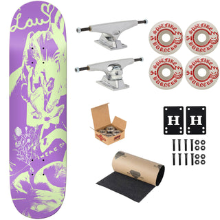 There Premium Skateboard Complete Lau Willems Bloom Glow 8.5" Ft. Krux/Spitfire/Independent