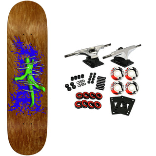 There Skateboard Complete Team Spikes Brown 8.25" x 31.9"