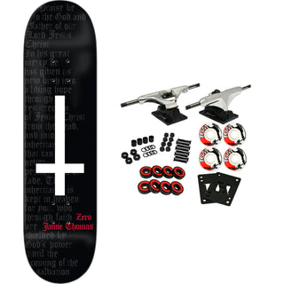 Zero Skateboard Complete Jamie Thomas Cross of Peter 8.25" x 31.9"