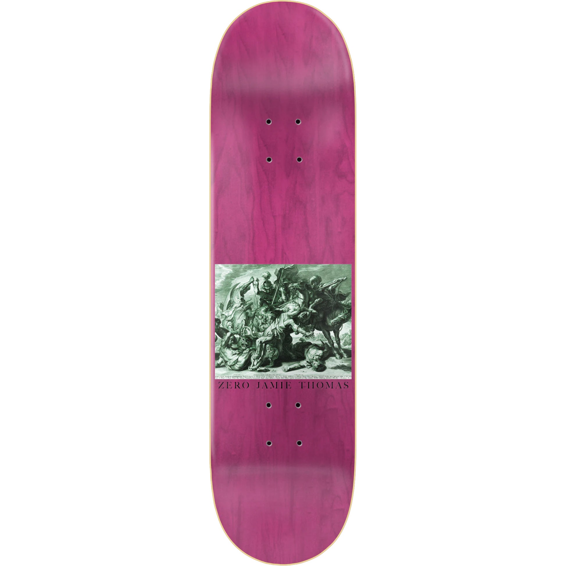 Zero Skateboard Deck Jamie Thomas Lion Hunt 8.25
