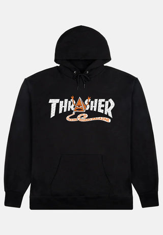 Thrasher Skateboard Hoody Toy Machine Pyramid Black