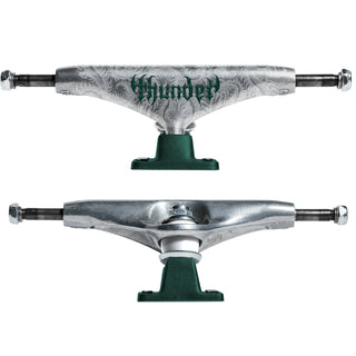 Thunder Skateboard Trucks Catalyst Re-Gen T-II Silver/Green 149 (8.5")