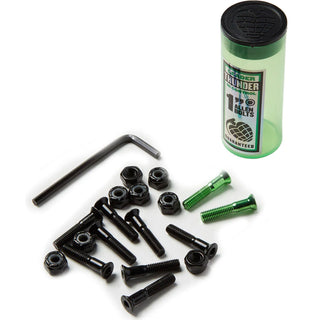 Thunder Hardware 1" Allen Black/Green