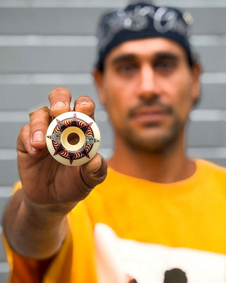 Spitfire Skateboard Wheels 54mm Tiago Sure Shot F4 99A Classic Natural