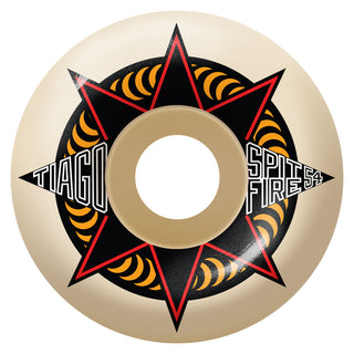 Spitfire Skateboard Wheels 54mm Tiago Sure Shot F4 99A Classic Natural