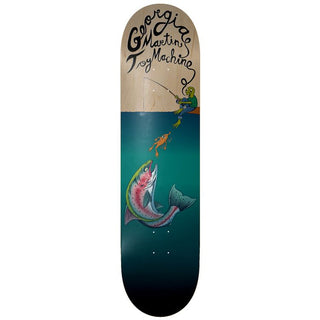 Toy Machine Skateboard Complete Martin Fishing 8.25" x 31.63"