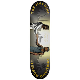 Toy Machine Skateboard Deck Russell Skate by Faith 8.5" x 32"