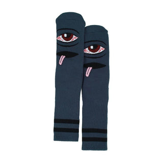 Toy Machine Skateboards Socks Bloodshot Eye Slate