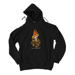 Toy Machine Skateboards Hoody Ed Templeton Charred Cross