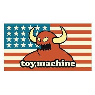 Toy Machine Skateboard Sticker - American Monster - 5" x 2.75"