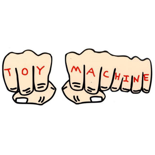 Toy Machine Fists Logo Sticker 3" x 7.5"