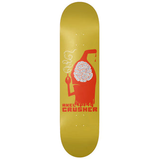 Toy Machine Skateboard Deck Axel Silowet Yellow 8.25" x 31.63"